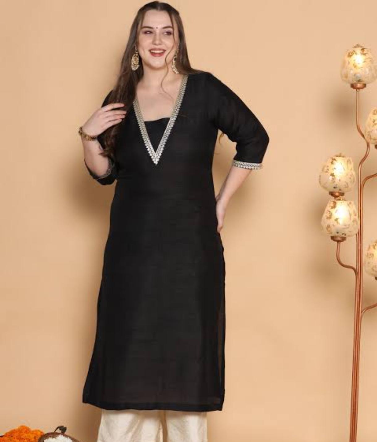 Black Kurta